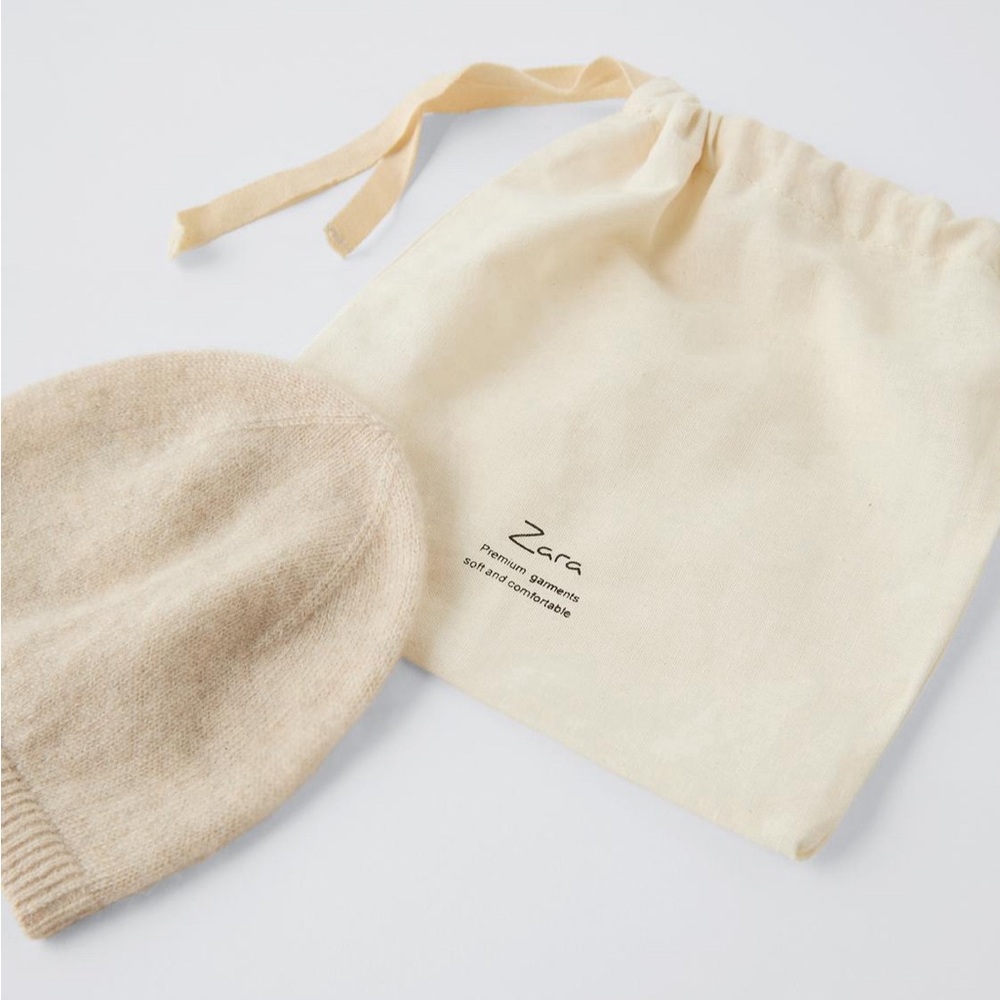 100% cashmere baby beanie